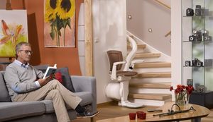 indoor chair stair lift / rotating