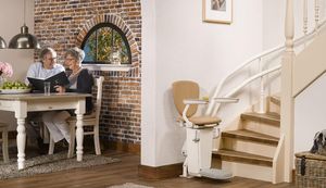 indoor chair stair lift / rotating