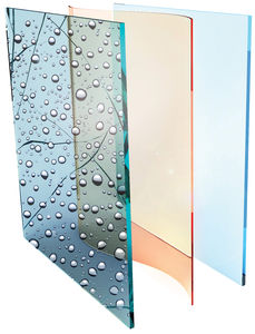 roof glass panel / for interior walls / building / high-resistance
