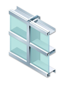 structural glass curtain wall / insulated glass panel / aluminum and glass / high-resistance