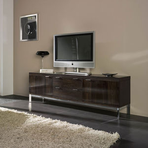 contemporary TV cabinet / lowboard / wooden