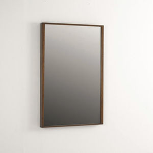 wall-mounted mirror / free-standing / contemporary / rectangular