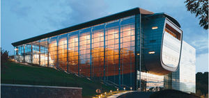 panel curtain wall / glass / aluminum / stainless steel