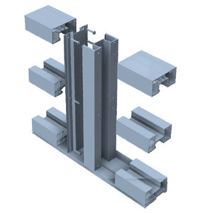 aluminum door profile / high-resistance / security