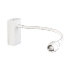 contemporary wall light / aluminum / LED / IP20
