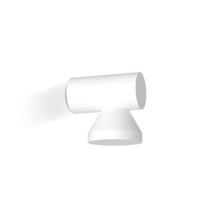 contemporary wall light / steel / LED / white