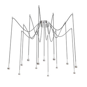 pendant lamp / contemporary / aluminum / steel