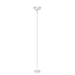 floor-standing lamp / contemporary / aluminum / steel