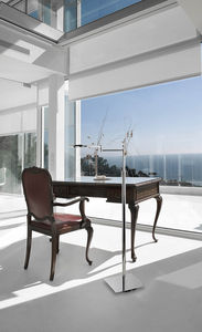 floor-standing lamp / contemporary / aluminum / steel