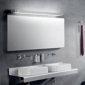 contemporary wall light / glass / aluminum / polycarbonate