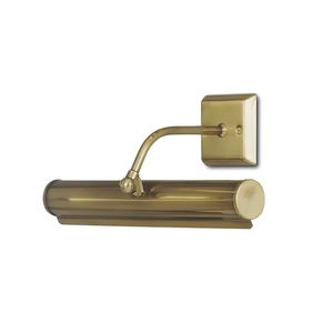 traditional picture light / steel / brass / halogen