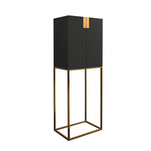 sideboard with long legs / contemporary / steel