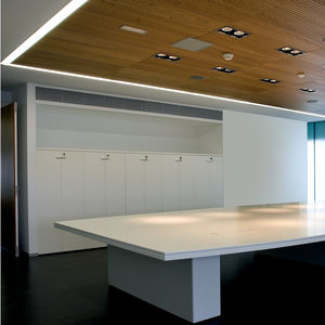 MDF acoustic panel / for ceilings / for false ceilings / perforated