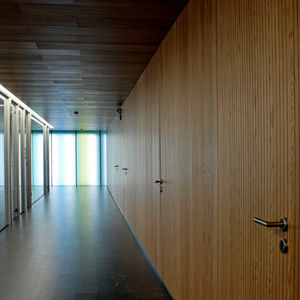 interior acoustic panel / wooden / design / commercial
