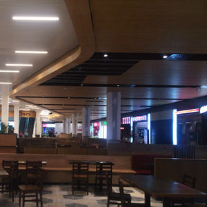 wooden acoustic panel / for ceilings / perforated