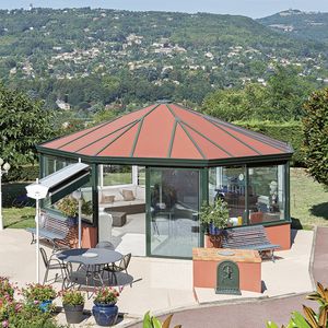 self-supporting conservatory / aluminum