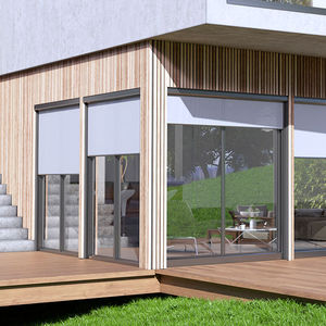 boxed roller blinds / canvas / sun protection / custom