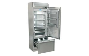 commercial refrigerator / with drawer / stainless steel