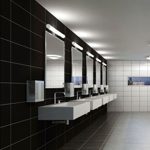 surface-mounted light fixture / fluorescent / linear / extruded aluminum