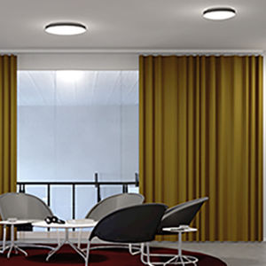 surface mounted light fixture / LED / round / aluminum