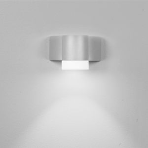 contemporary wall light / cast aluminum / acrylic / LED