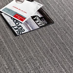 contemporary rug / plain / nylon / cotton