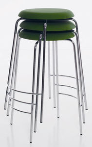 contemporary bar stool / oak / walnut / birch