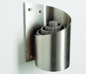 wall-mounted ashtray / pedestal / for outdoor use / original design