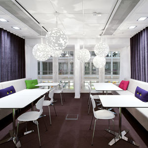 pendant lamp / contemporary / aluminum / outdoor
