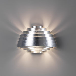 contemporary wall light / outdoor / painted metal / LED