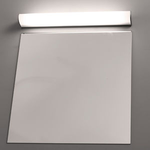 contemporary wall light / painted steel / glass / acrylic