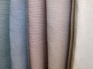 upholstery fabric / plain / linen / silk
