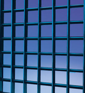 wire cladding mesh / aluminum / square mesh