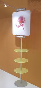 metal display rack / for shops