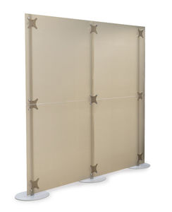 mobile partition / removable / glass / for offices