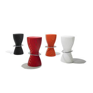 contemporary bar stool / plastic / commercial