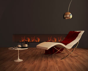 contemporary sun lounger / polyethylene / outdoor / indoor