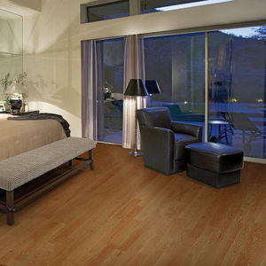 engineered parquet floor / glued / cherrywood / natural oil