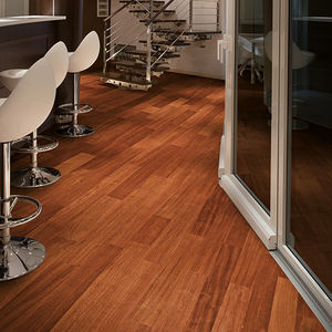 engineered parquet floor / glued / jatoba / natural oil