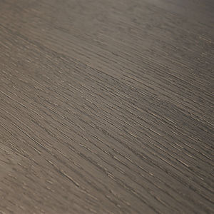 engineered parquet floor / glued / oak / brushed