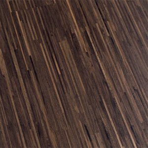 engineered parquet floor / glued / American walnut / exotic wood