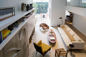 engineered parquet flooring / floating / matte / strip