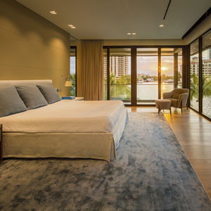engineered parquet flooring / glued / strip
