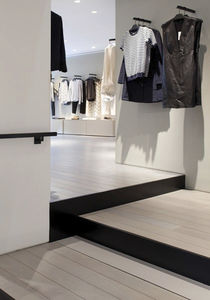 wooden floor covering / professional / smooth / wood look