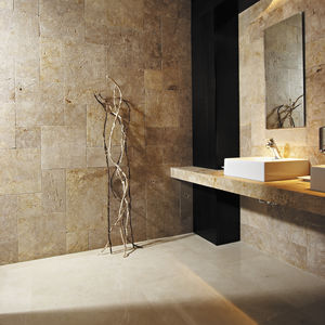 indoor tile / wall / floor / travertine