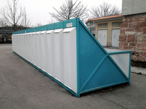 secure cycle shelter