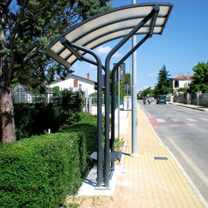 polycarbonate canopy cycle shelter