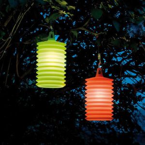 pendant lamp / contemporary / polycarbonate / silicone