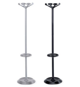 floor coat rack / contemporary / steel / plastic