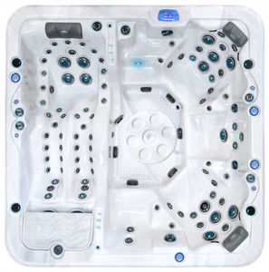 above-ground hot tub / square / 6-person